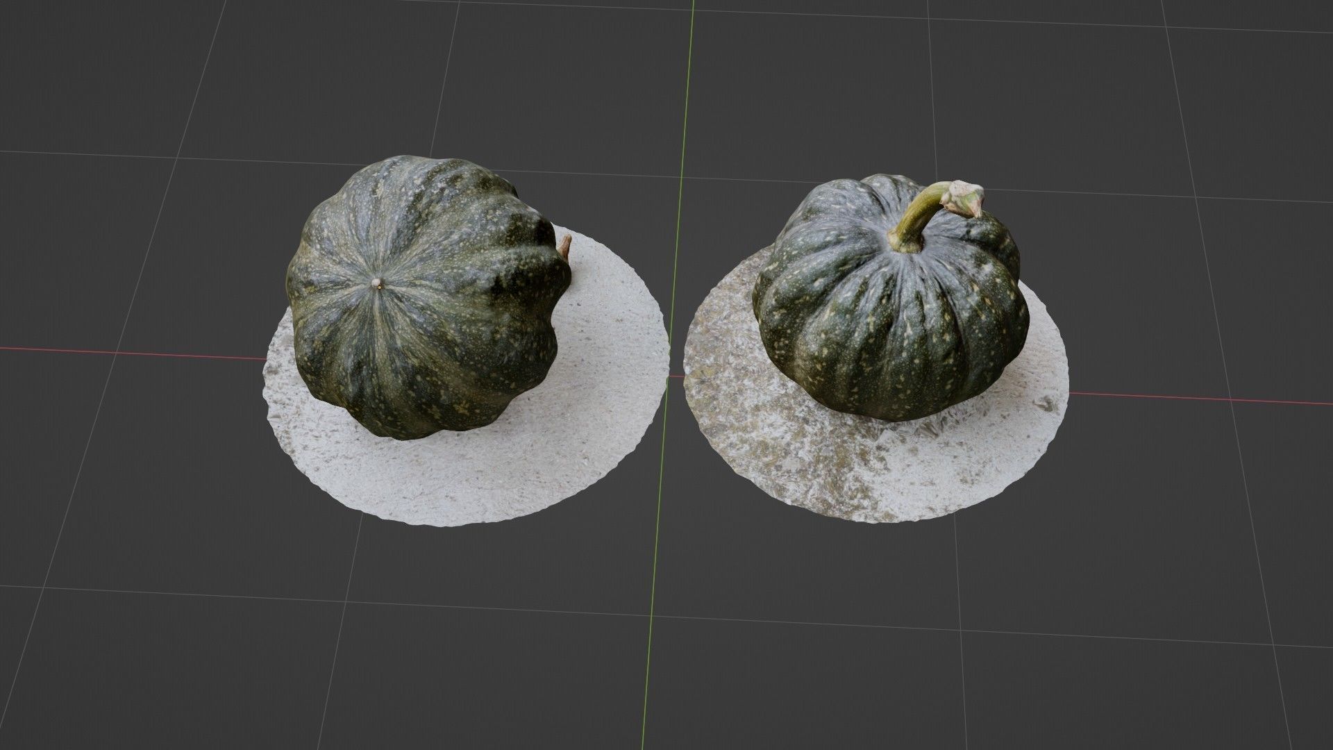 3D scanned pumpkin 3D model_2