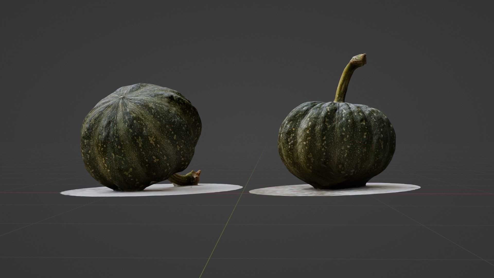 3D scanned pumpkin 3D model_4