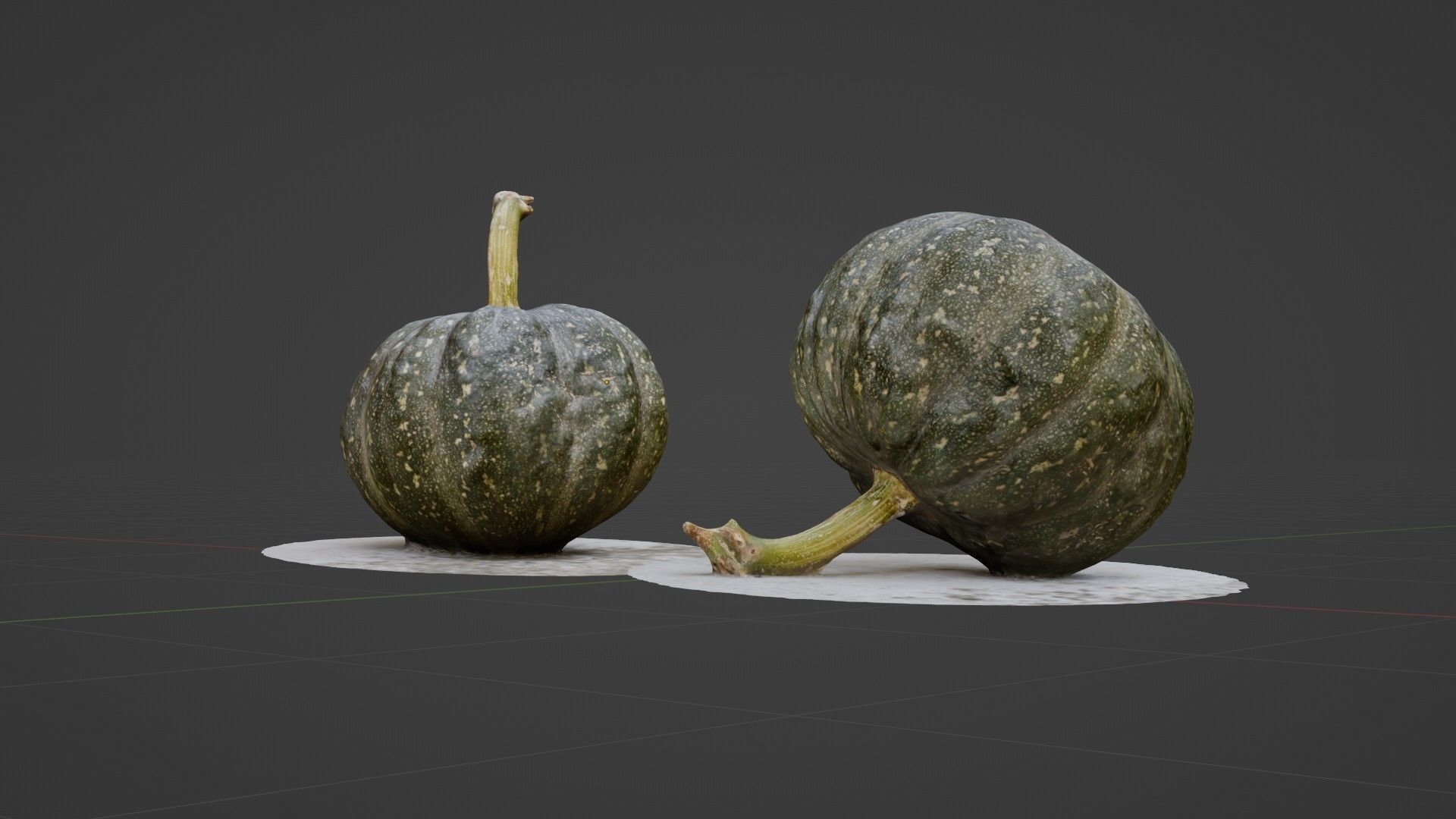 3D scanned pumpkin 3D model_3
