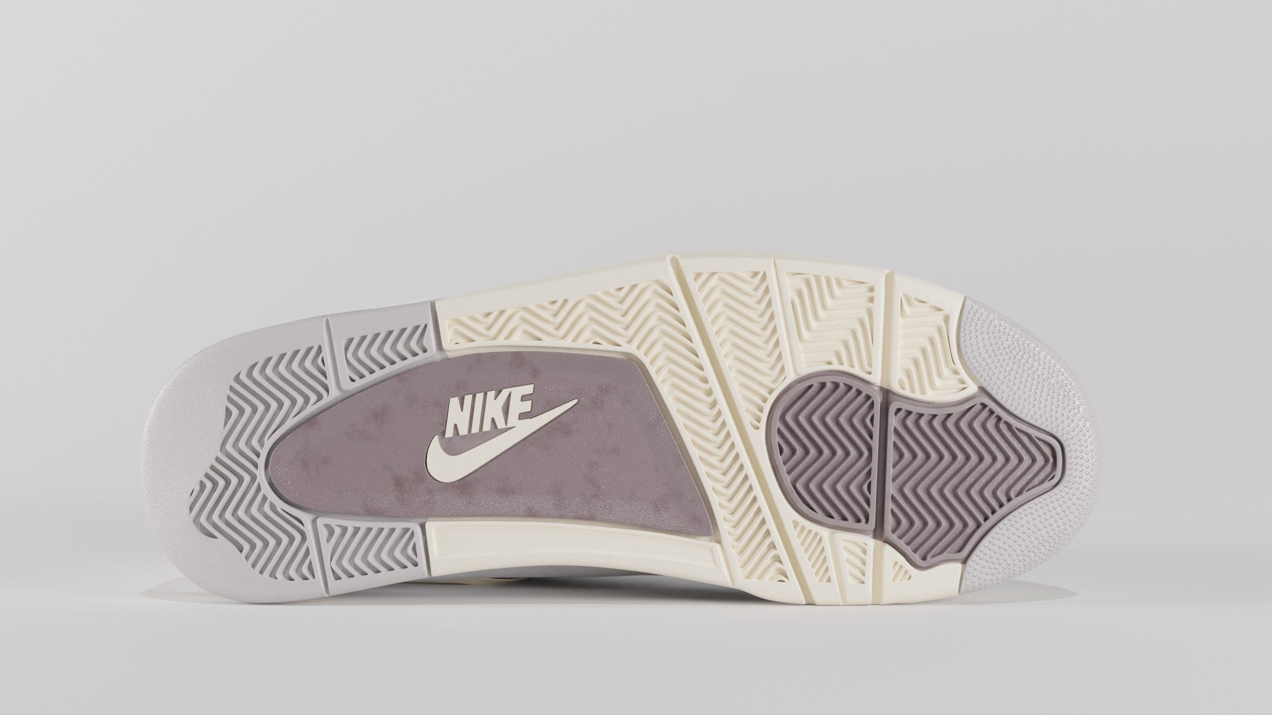 Jordan 4 A Ma Maniere Unreleased  Low-poly 3D model_6