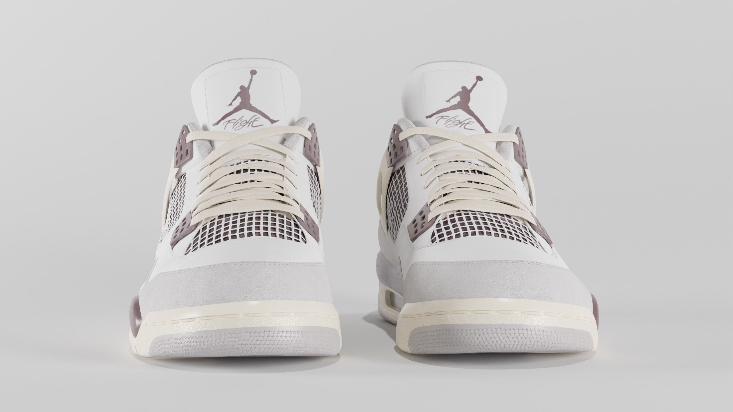 Jordan 4 A Ma Maniere Unreleased  Low-poly 3D model_35