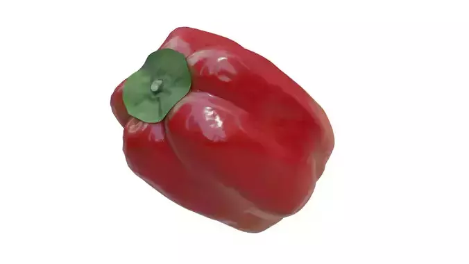 Pepper Low-poly 3D model