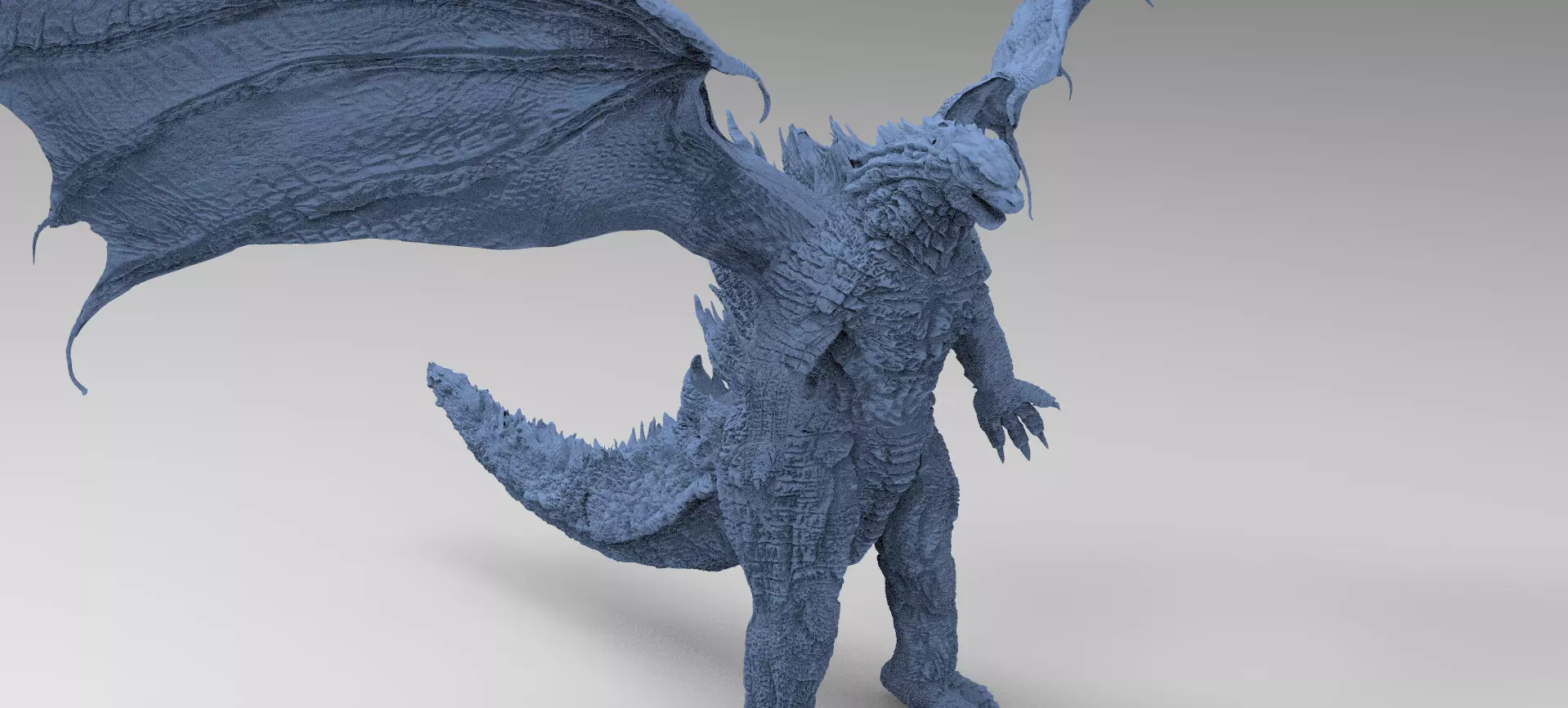 Drake God Lizard 1  3D model_0