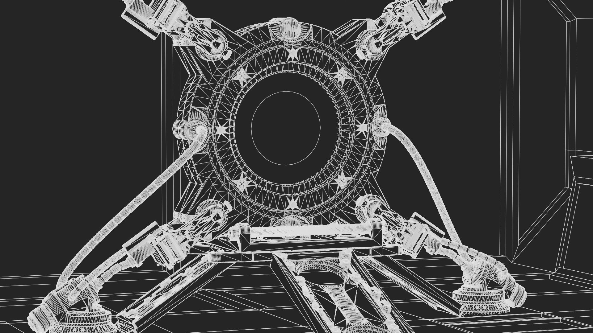 Sci-fi Portal 3D model_13
