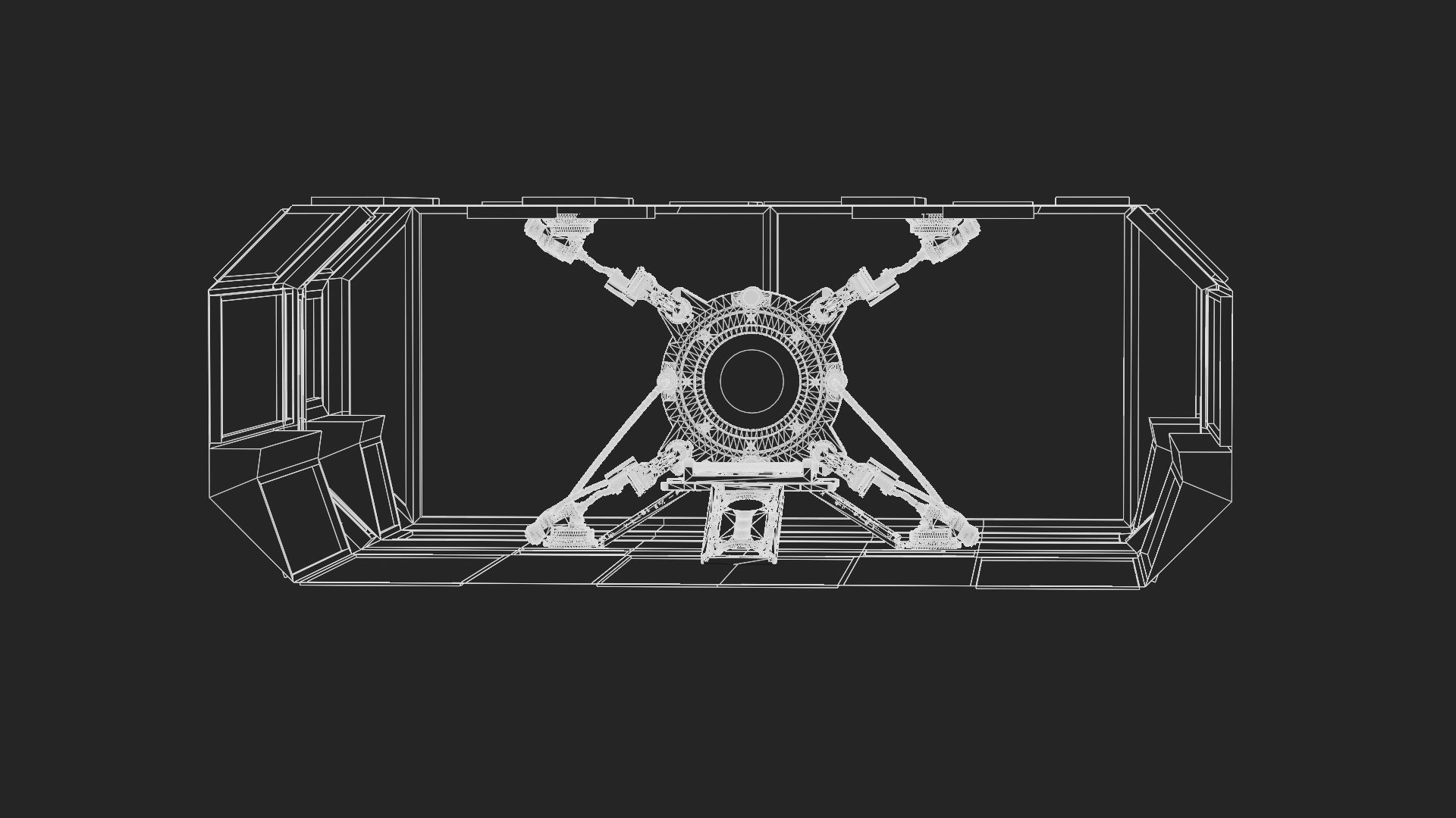 Sci-fi Portal 3D model_15