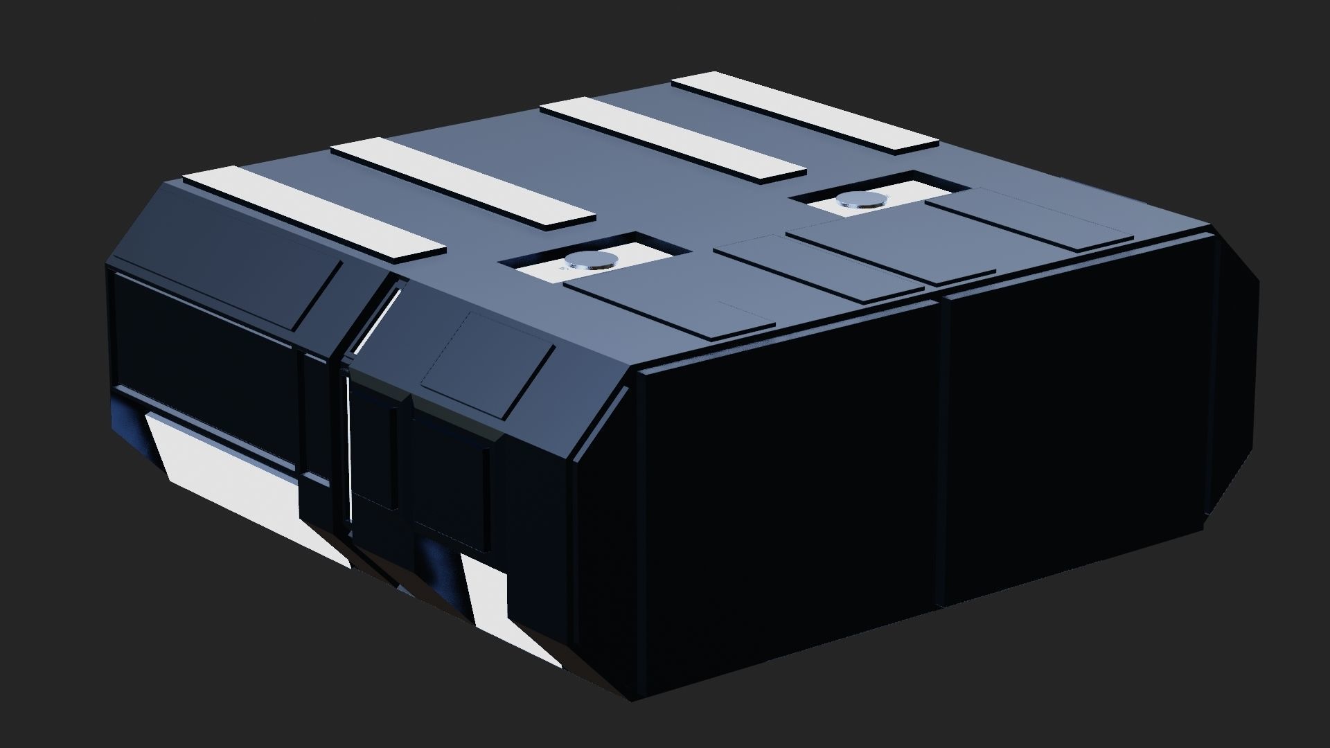 Sci-fi Portal 3D model_7