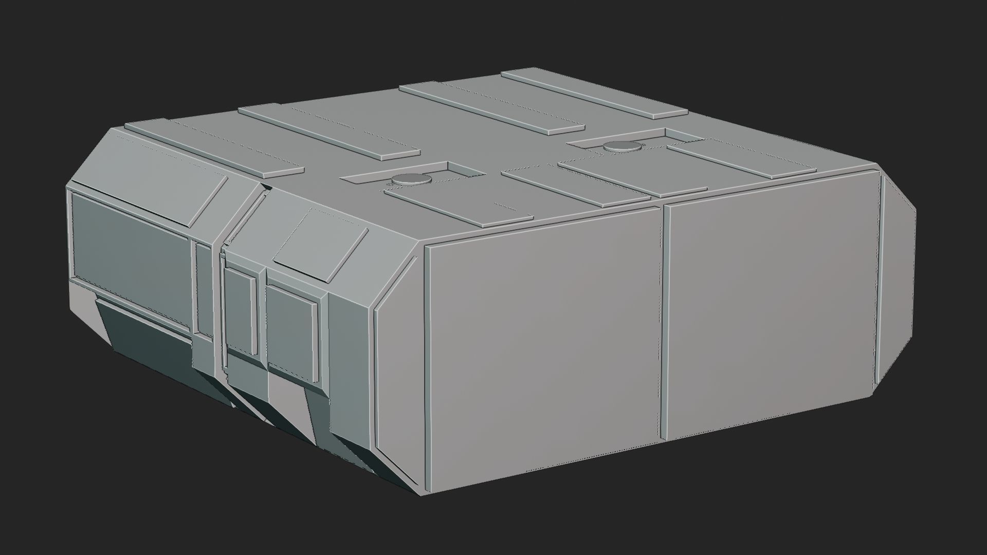 Sci-fi Portal 3D model_17