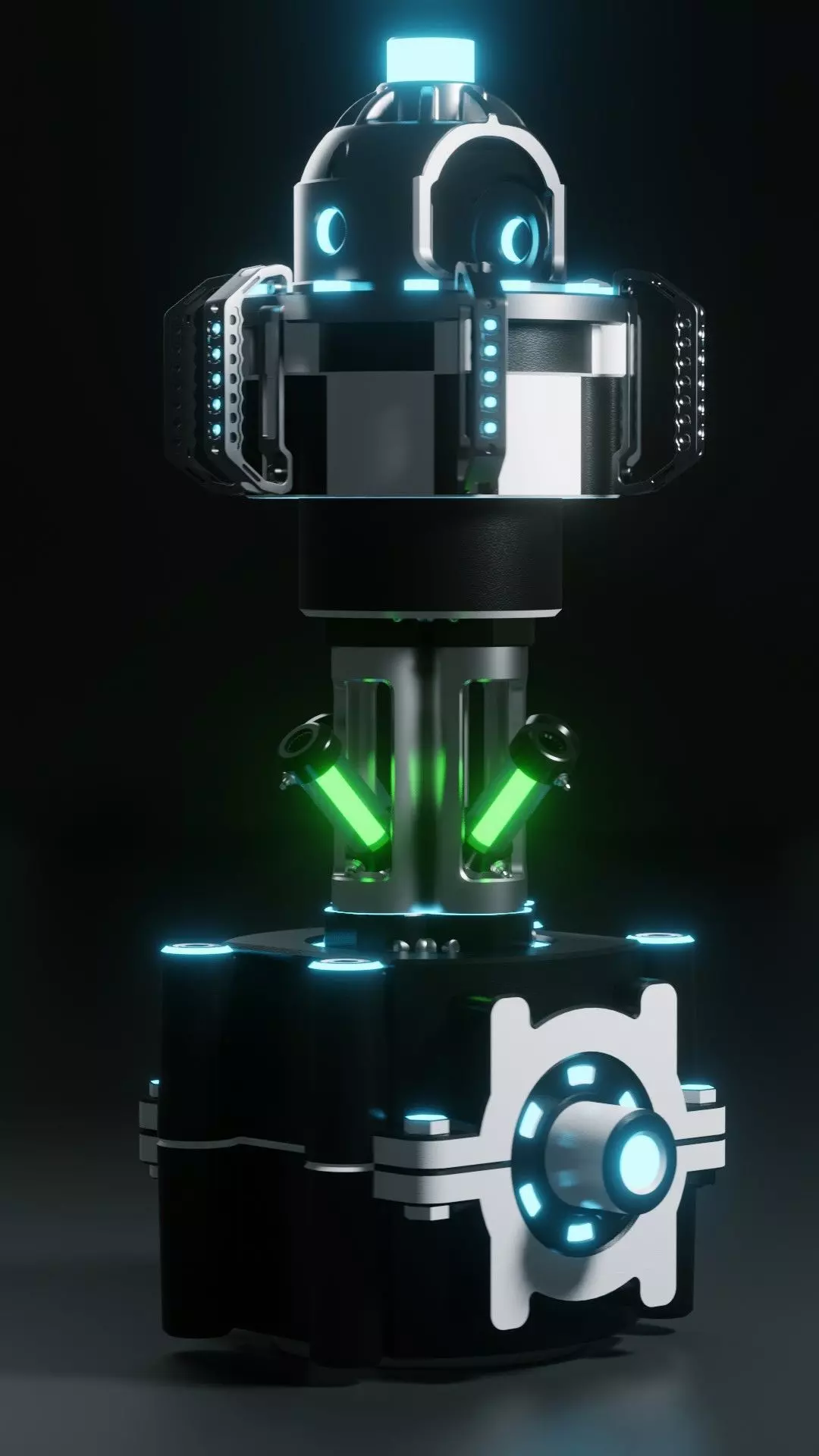 Sci-fi- Animated Medikit 3D model_0