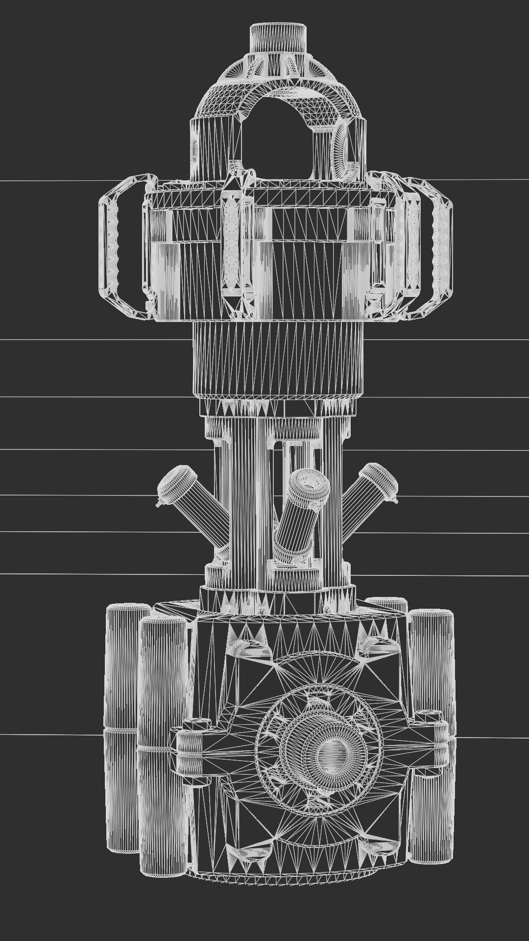 Sci-fi- Animated Medikit 3D model_15