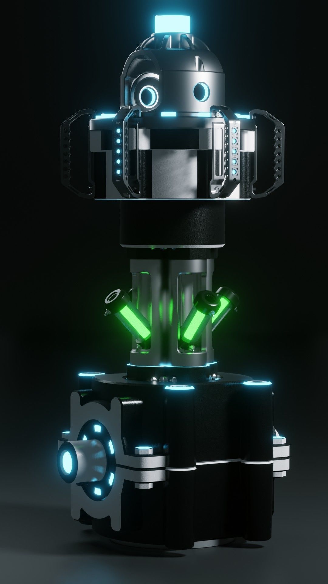Sci-fi- Animated Medikit 3D model_18