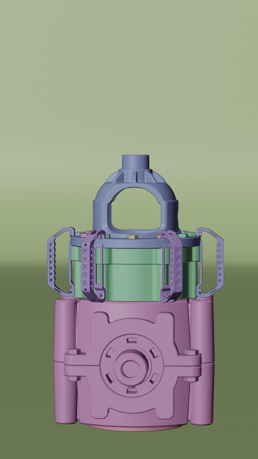 Sci-fi- Animated Medikit 3D model_24