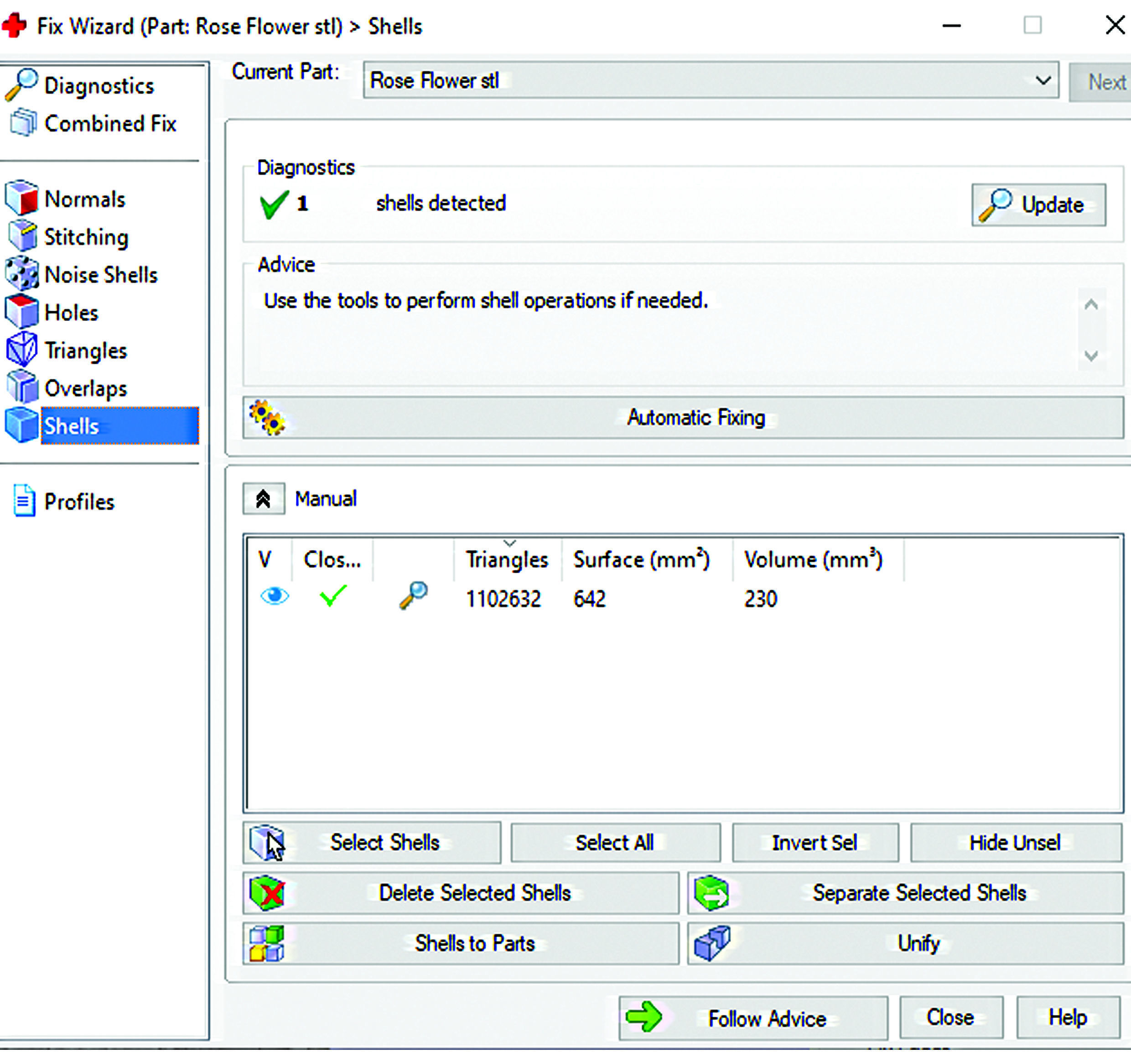 Rose Flower  3D print model_9