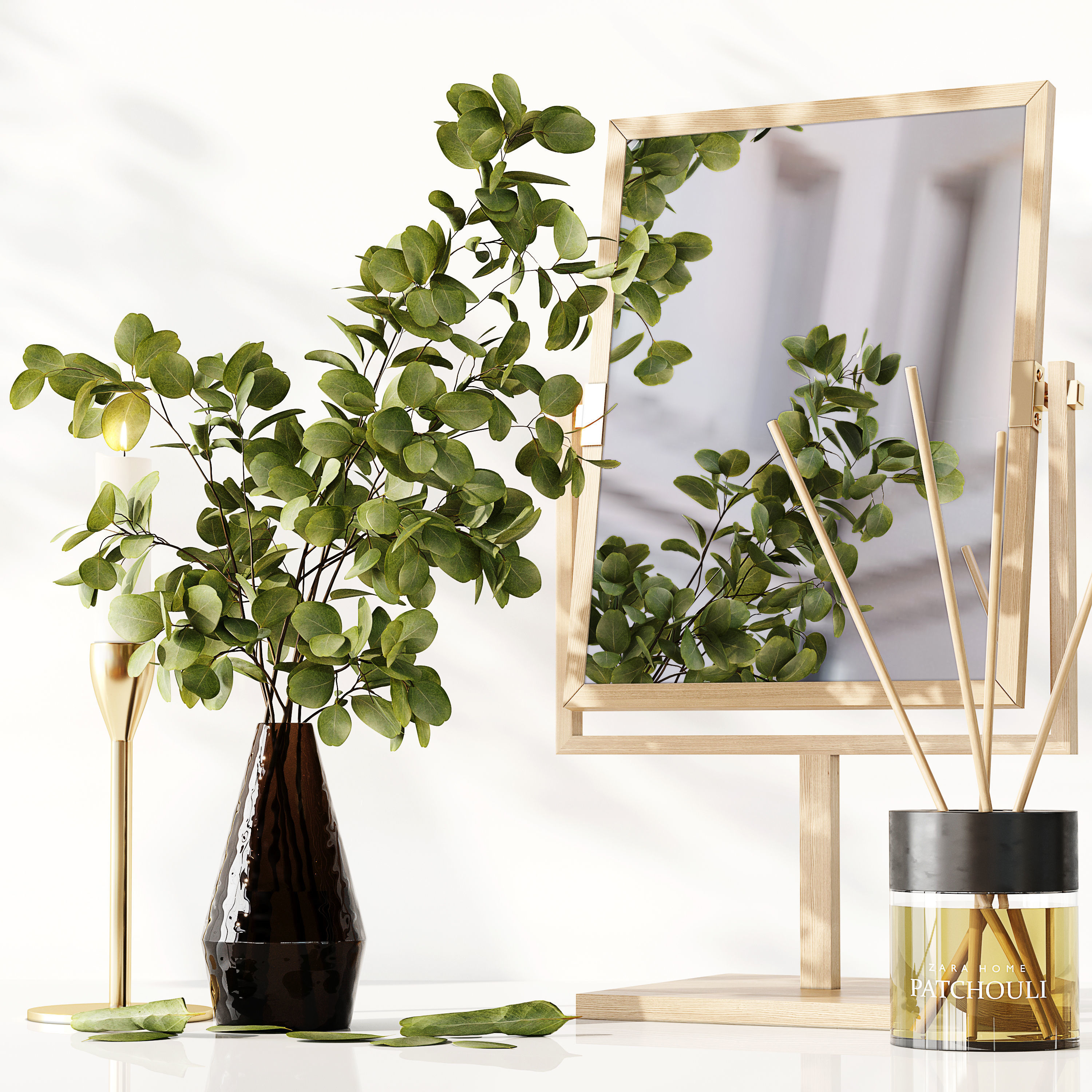 Decorative Set 127 3D model_2