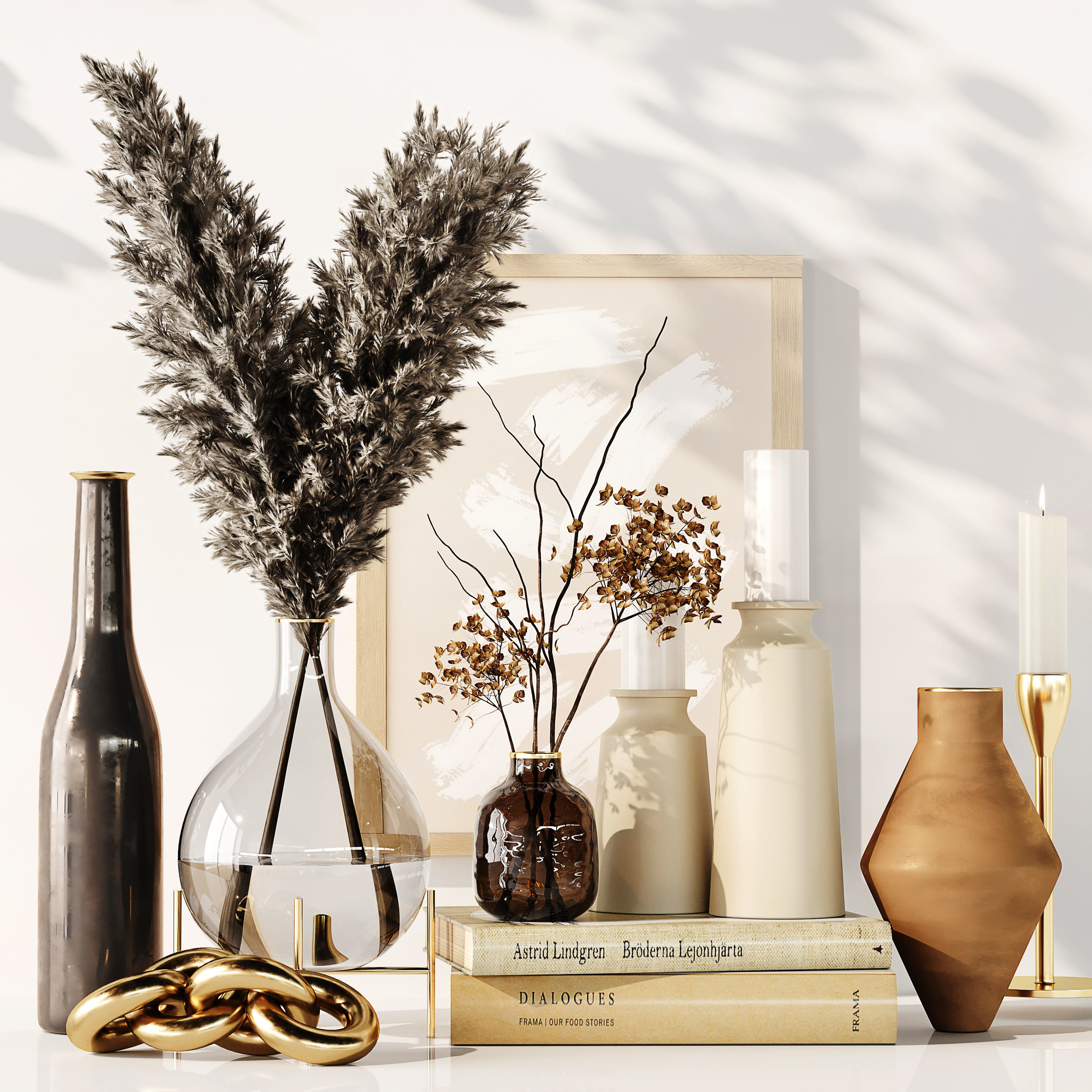 Decorative Set 127 3D model_1