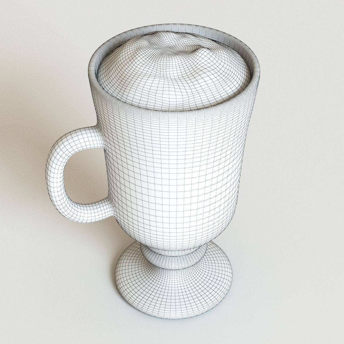 Coffee Latte 3D model_4