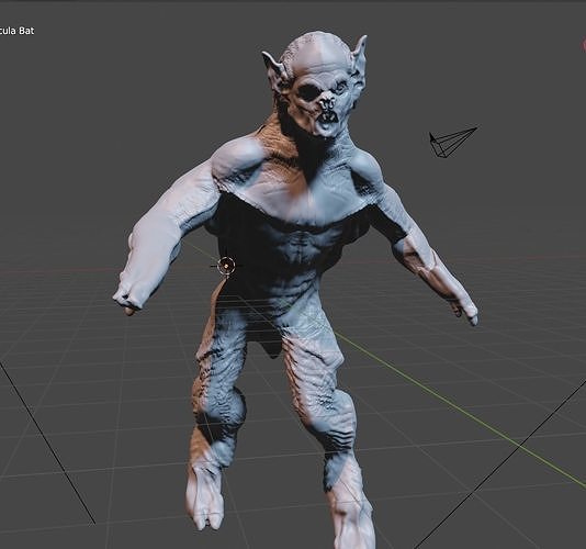 Bram Stokers Dracula Bat  STL 3D Model  3D print model