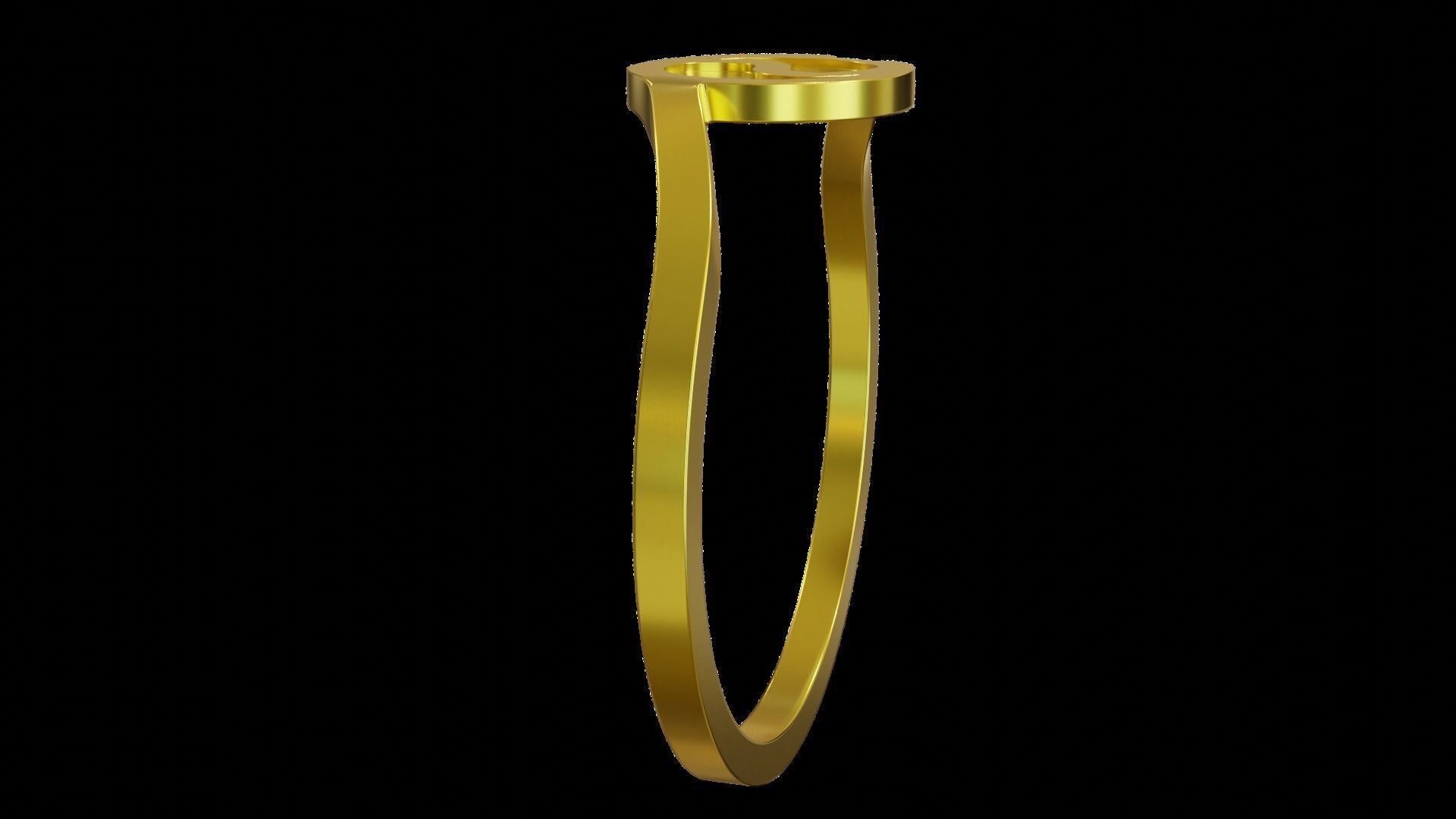 Ring Ying Yang with 2 Types 3D print model_32