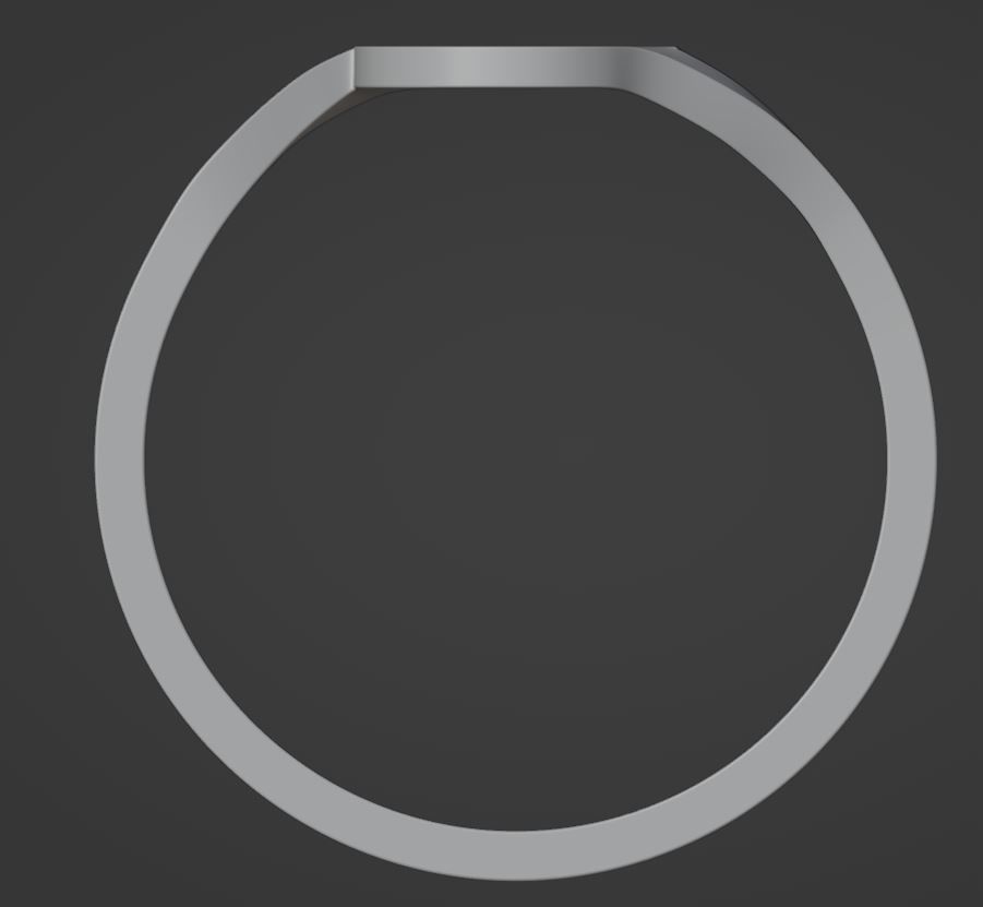 Ring Ying Yang with 2 Types 3D print model_19