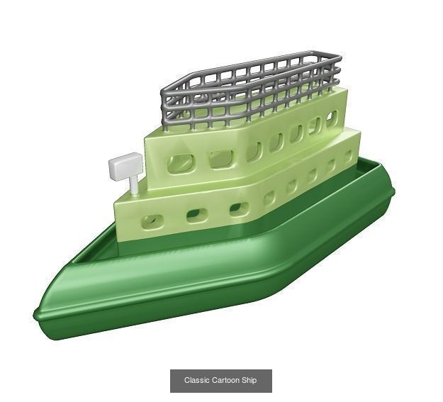 CLASSIC CARTOON TOY PACK 3D Model Collection_8