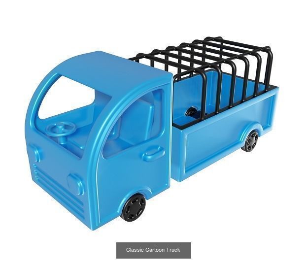 STYLISH CARTOON TOY PACK 3D Model Collection_7