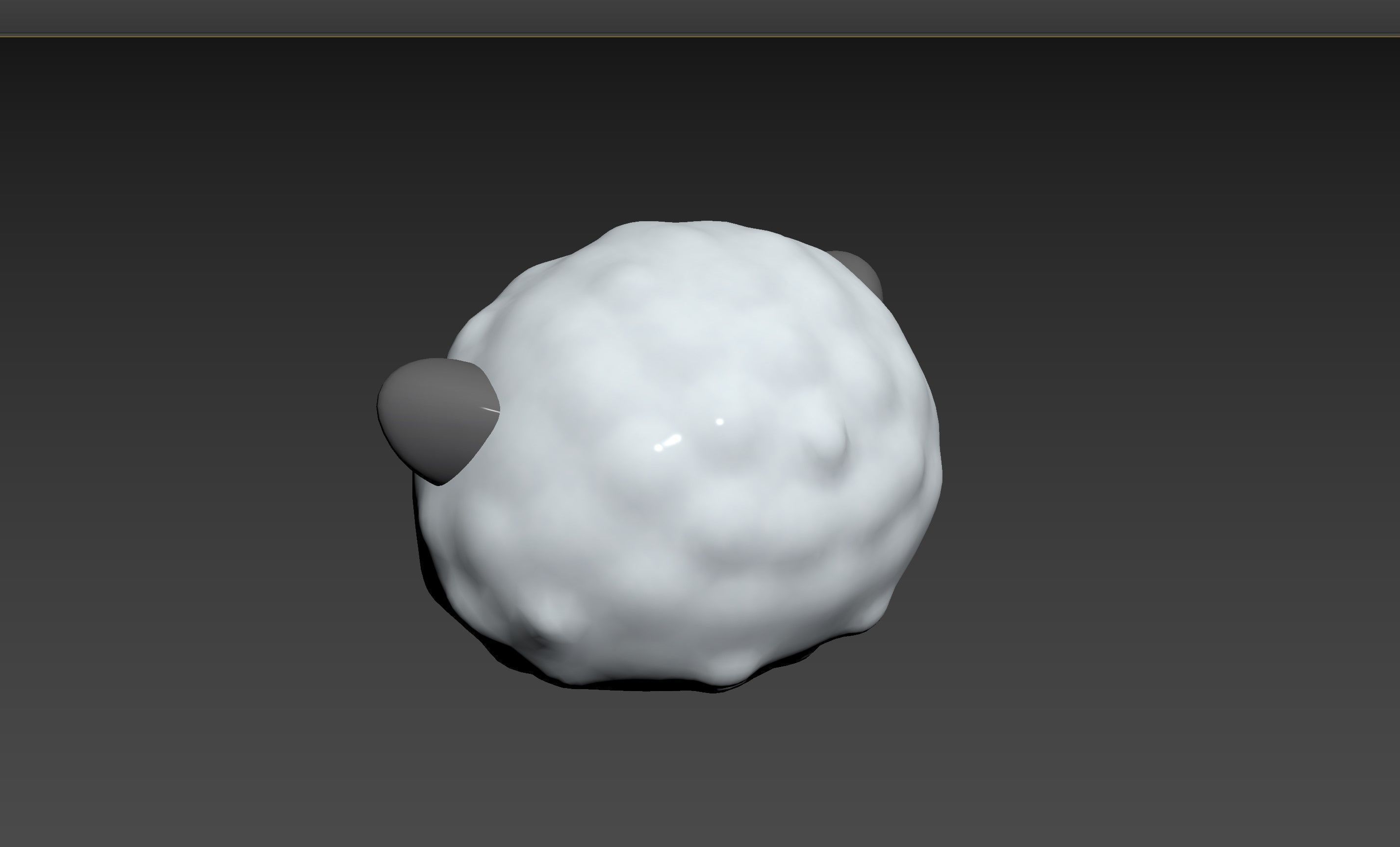 Prop154 Sheep Head 3D model_21