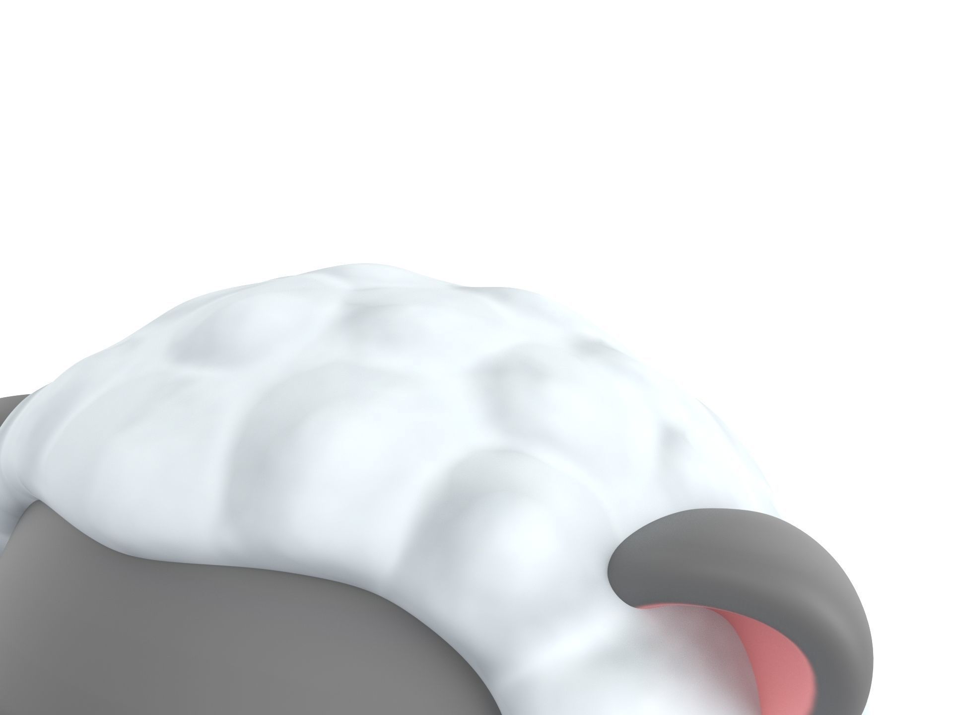 Prop154 Sheep Head 3D model_9