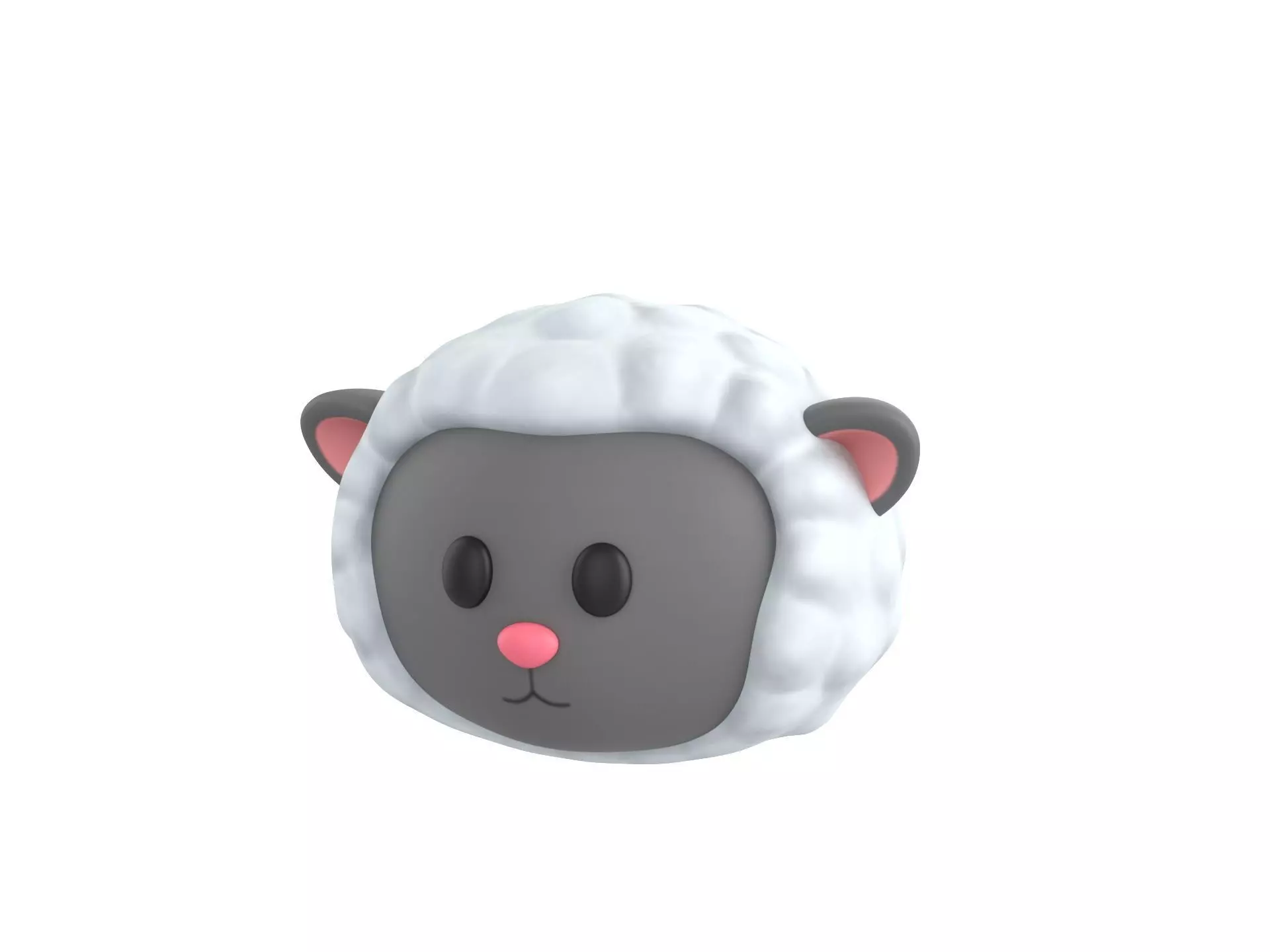 Prop154 Sheep Head 3D model_0