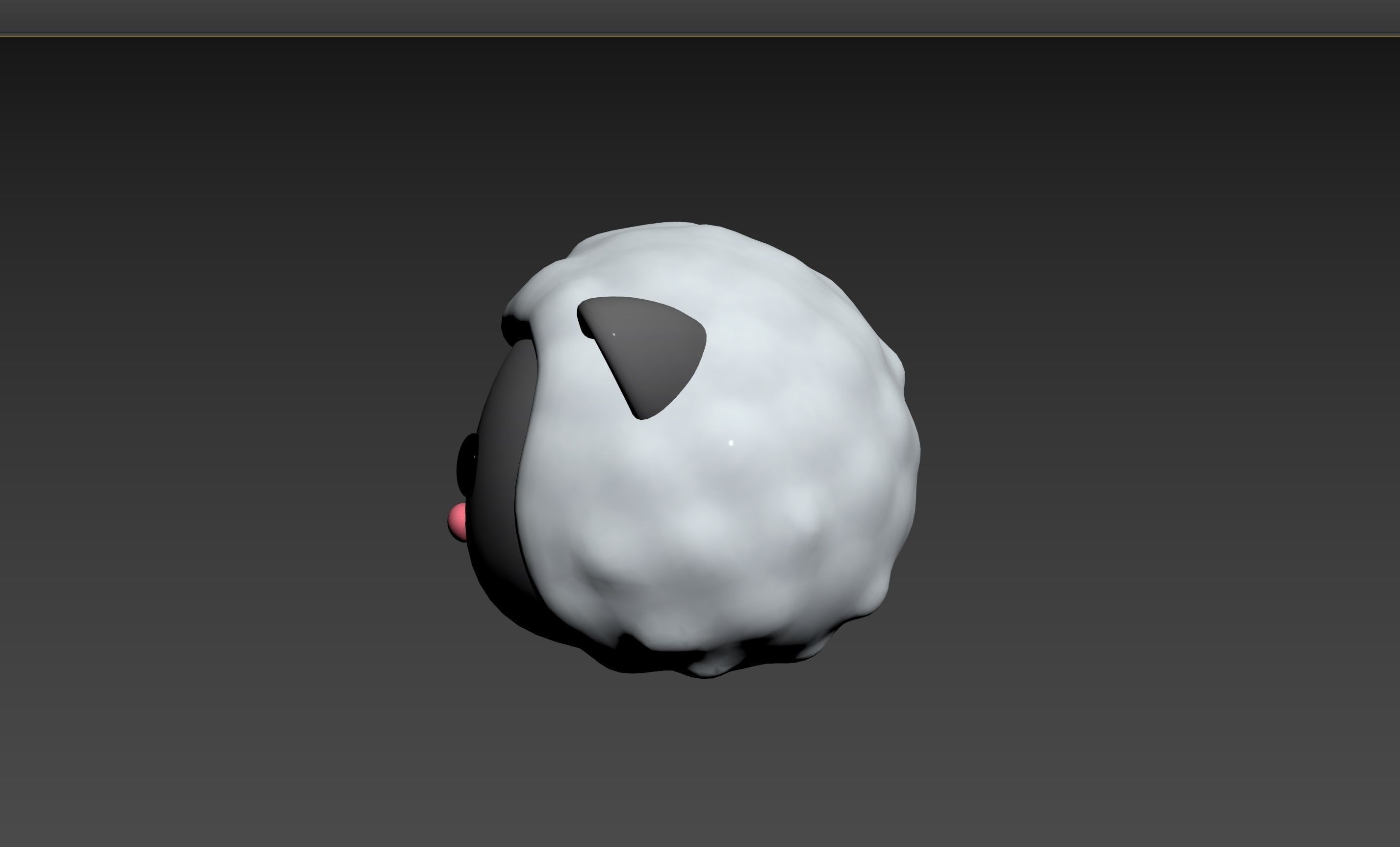 Prop154 Sheep Head 3D model_23