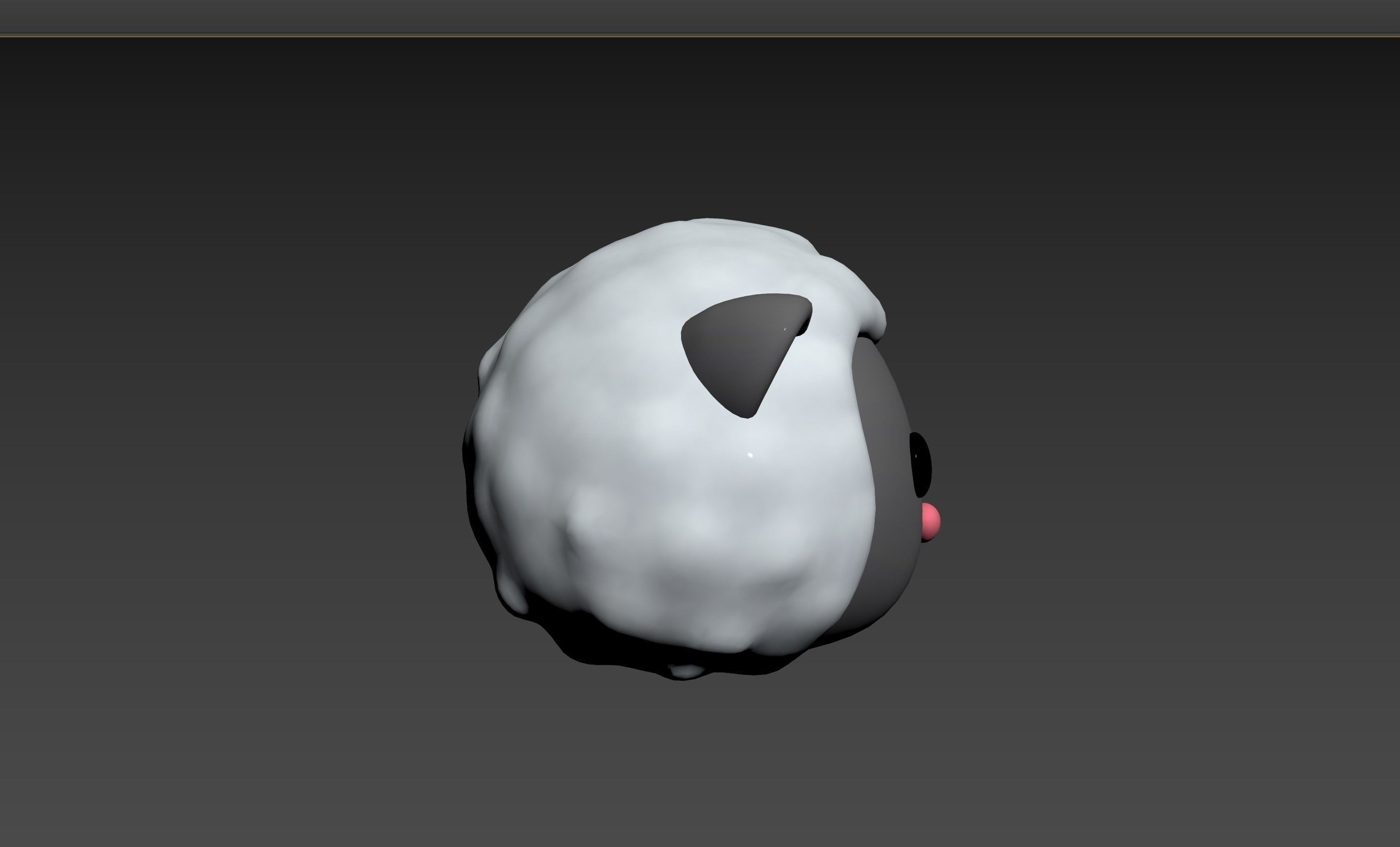 Prop154 Sheep Head 3D model_17