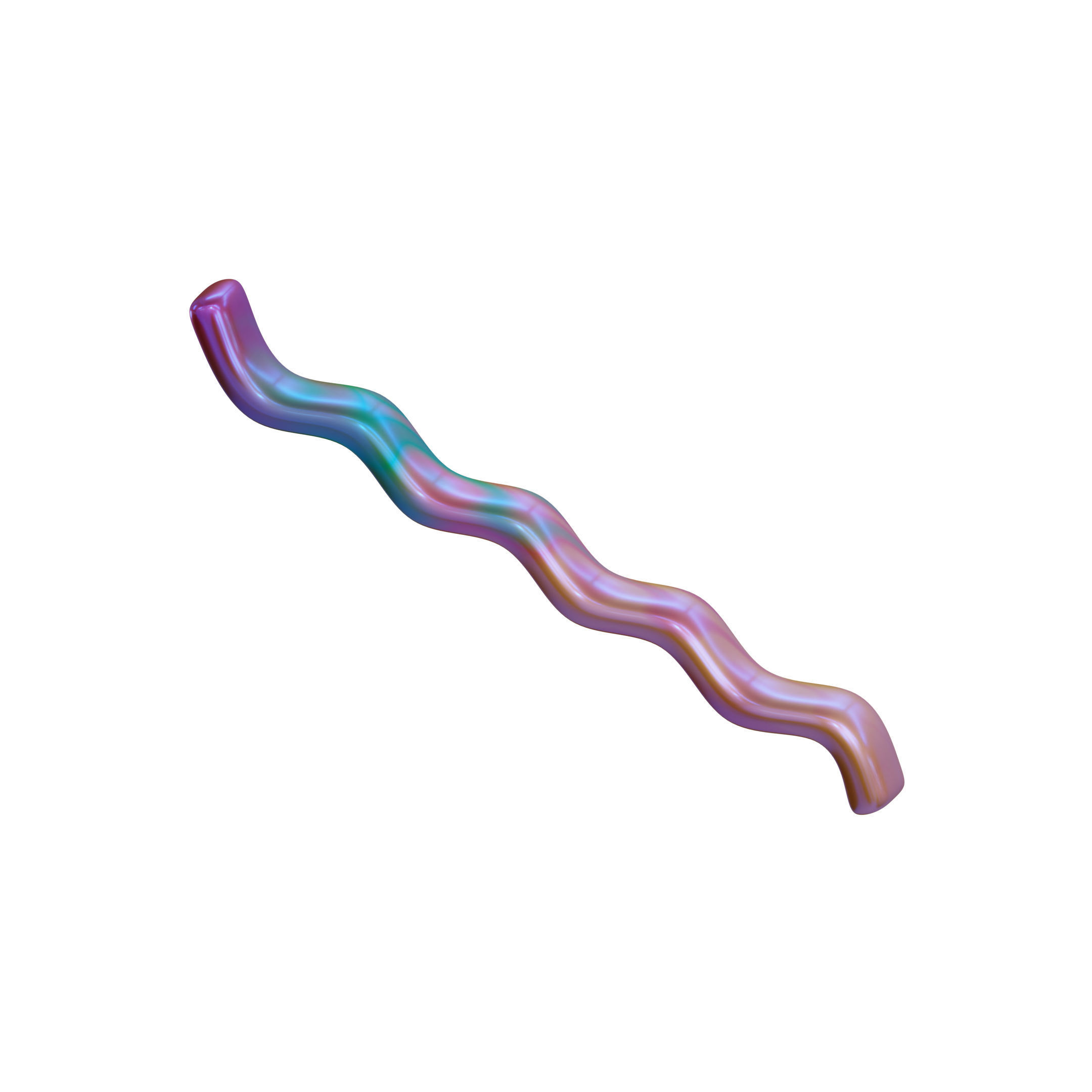 Abstract Geometric Shape Icon Pack 3D Model Low-poly 3D model_14