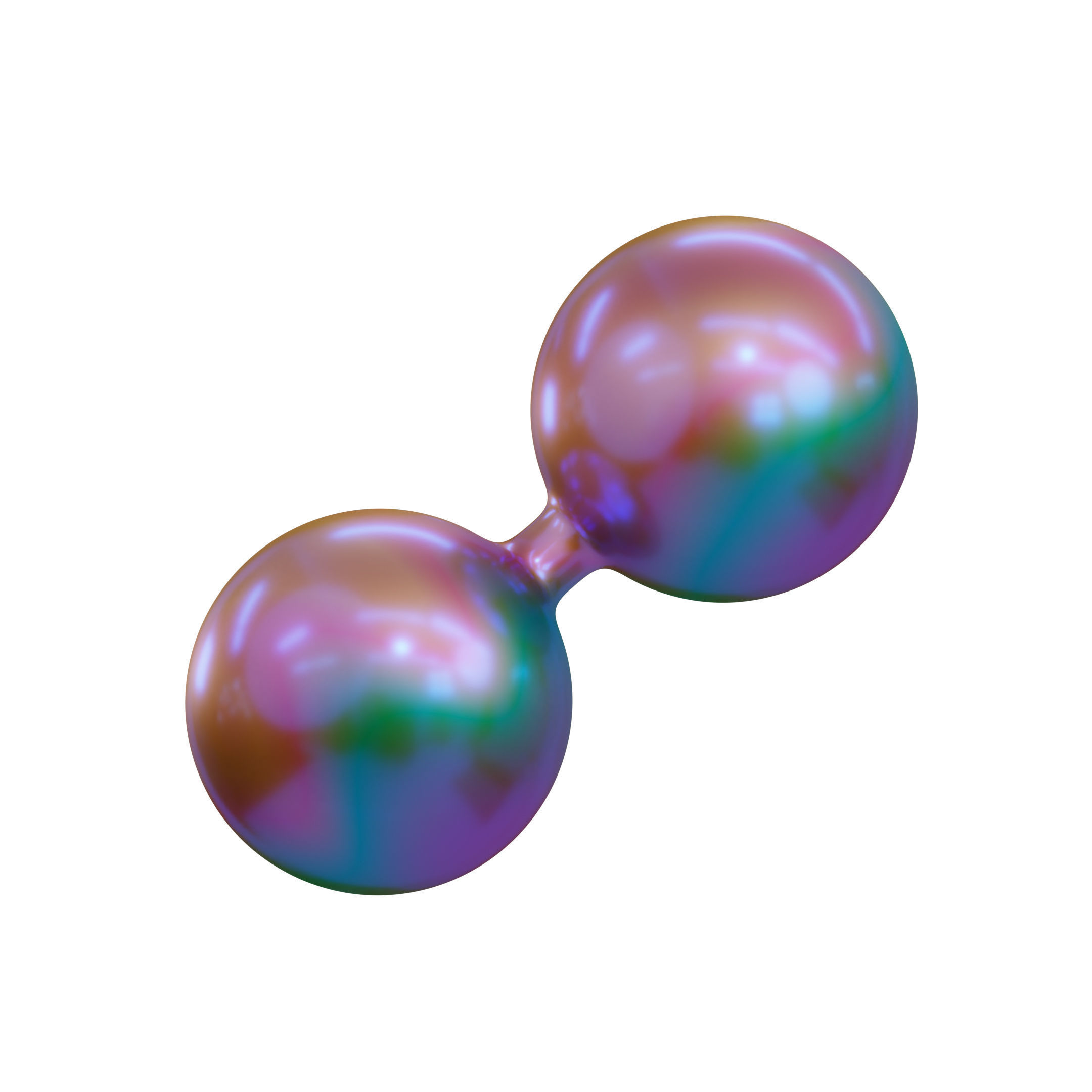 Abstract Geometric Shape Icon Pack 3D Model Low-poly 3D model_27