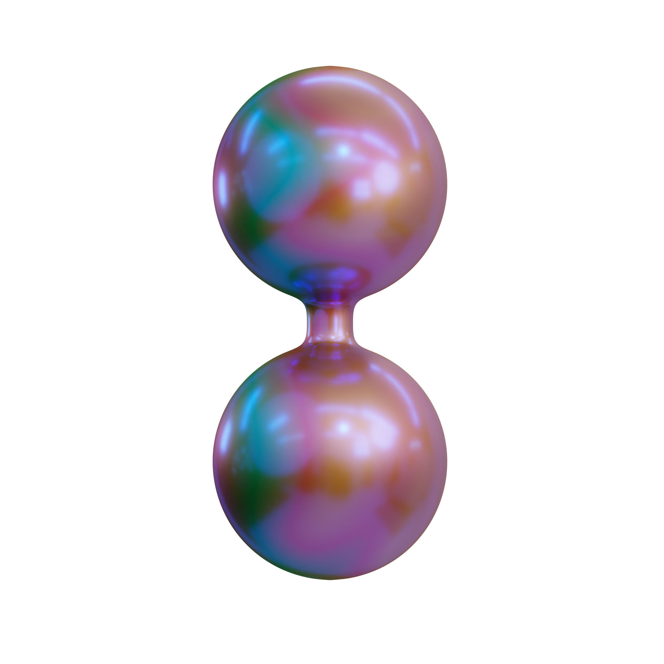 Abstract Geometric Shape Icon Pack 3D Model Low-poly 3D model_25