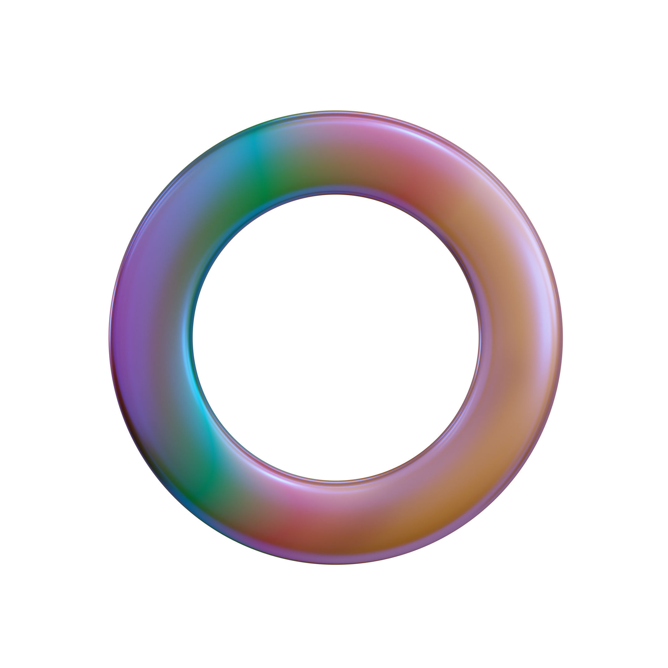 Abstract Geometric Shape Icon Pack 3D Model Low-poly 3D model_55