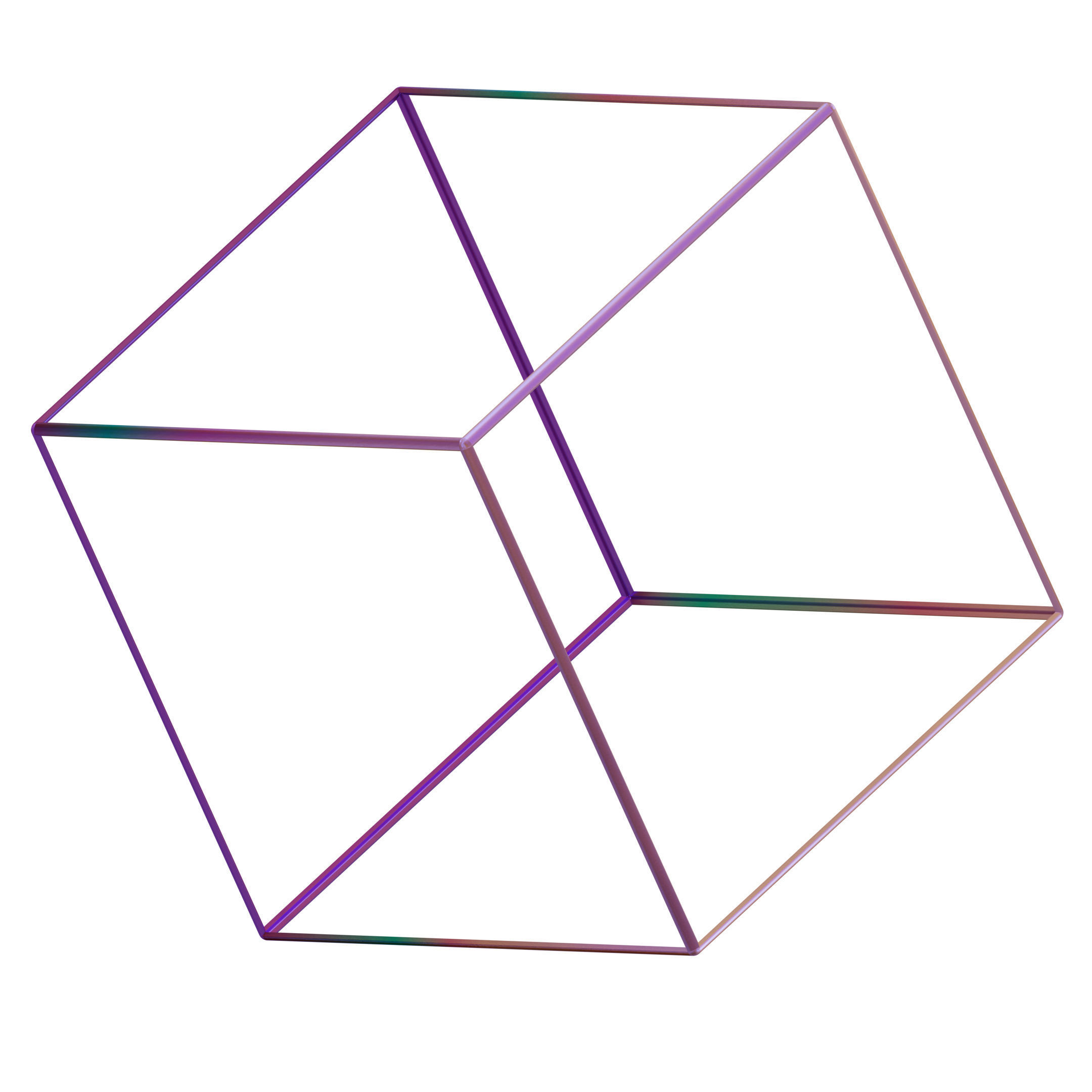 Abstract Geometric Shape Icon Pack 3D Model Low-poly 3D model_18