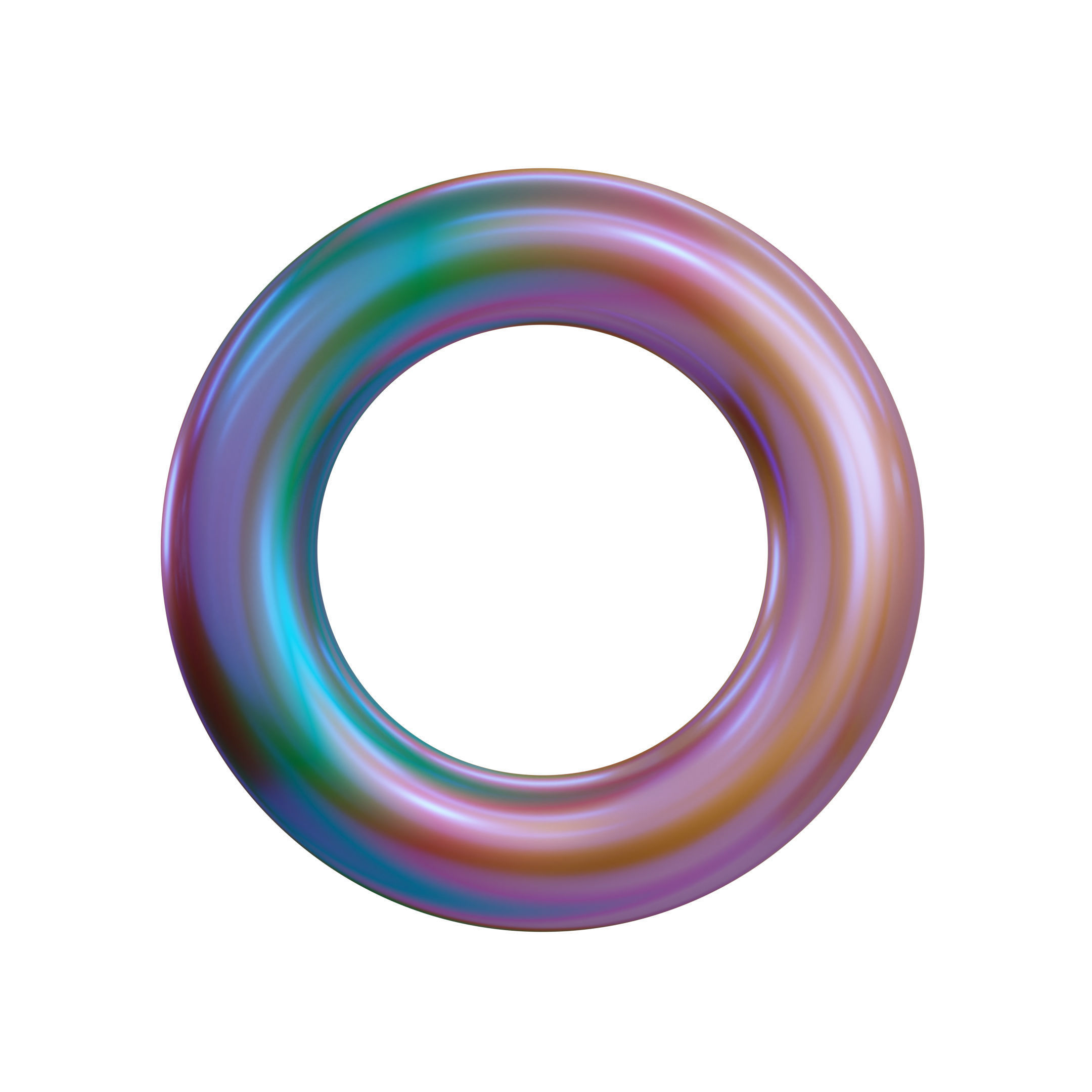 Abstract Geometric Shape Icon Pack 3D Model Low-poly 3D model_28