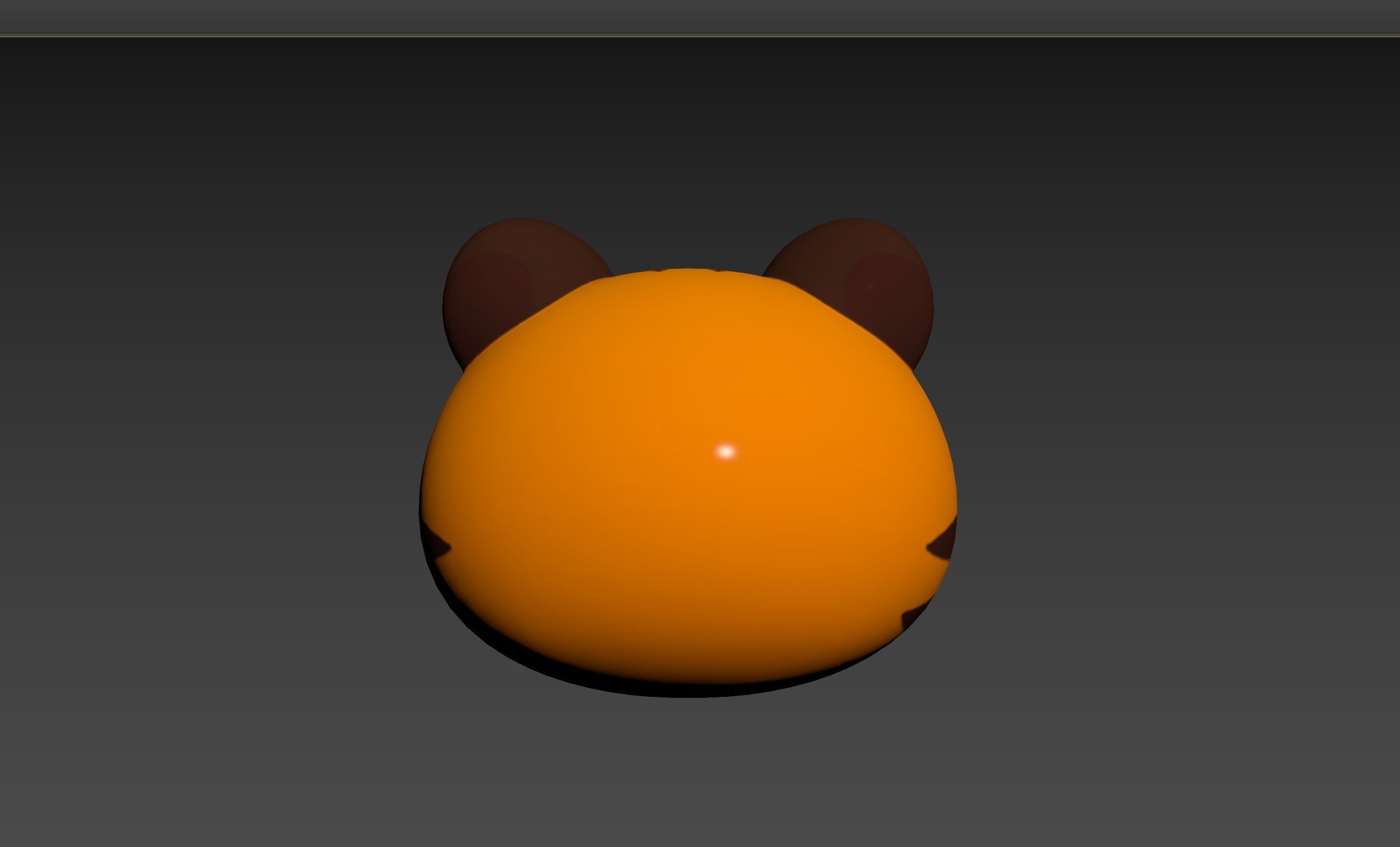 Prop157 Tiger Head 3D model_19