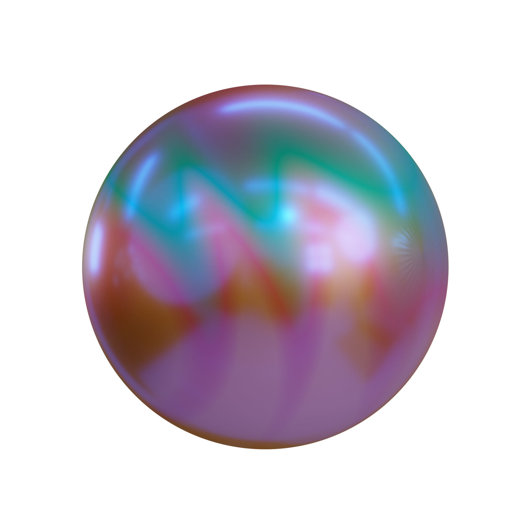 Sphere Geometric Shape Low-poly 3D model_2