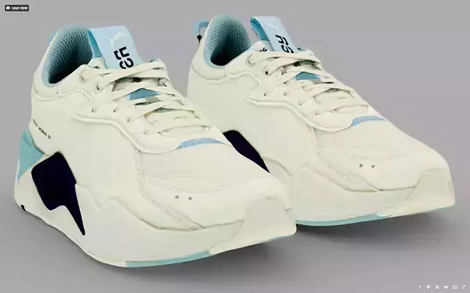 puma Rs Cream clunky sneaker