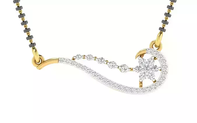 Women Necklace 3dm STL FBX OBJ Render Details