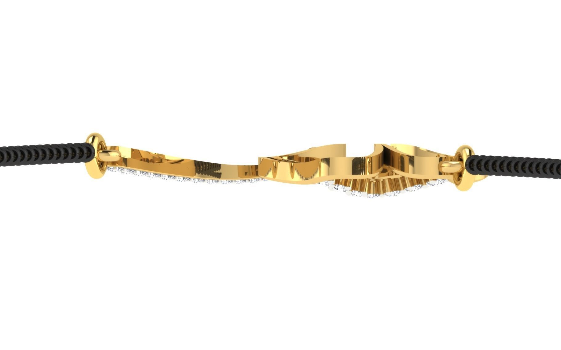 Women Necklace 3dm STL FBX OBJ Render Details 3D print model_7