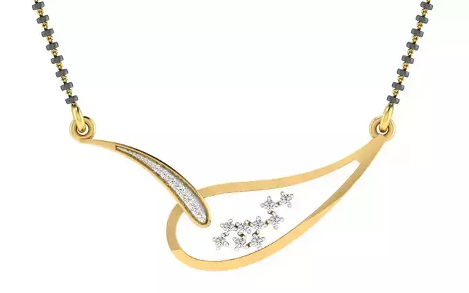 Women Necklace 3dm STL FBX OBJ Render Details