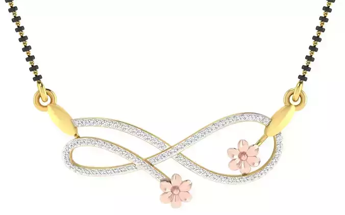 Women Necklace 3dm STL FBX OBJ Render Details