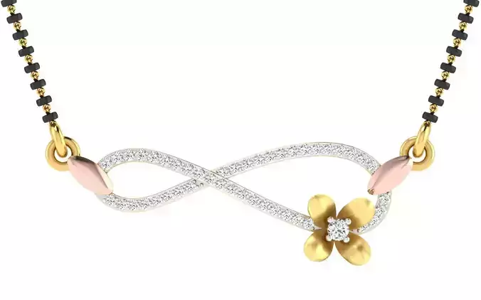 Women Necklace 3dm STL FBX OBJ Render Details