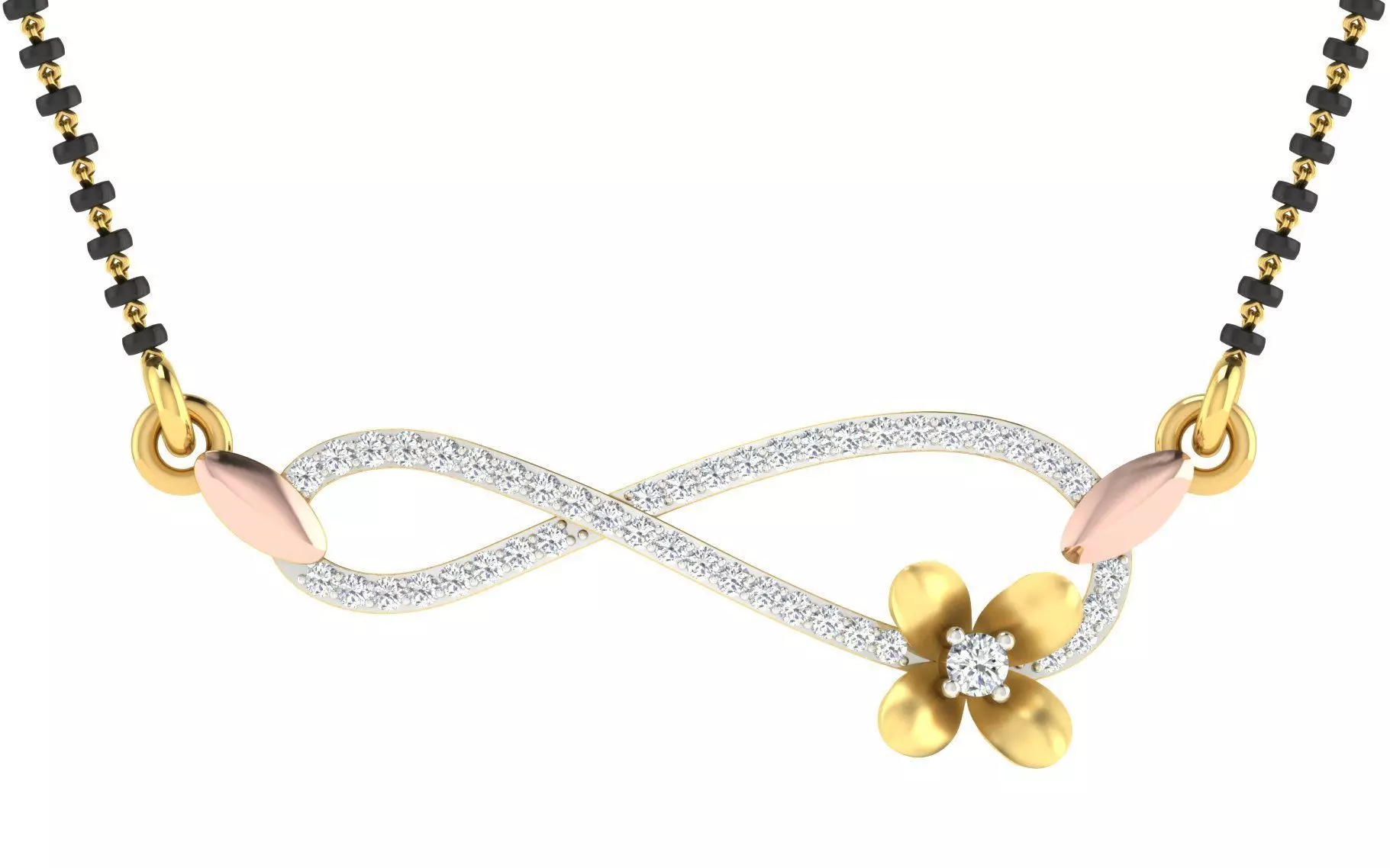 Women Necklace 3dm STL FBX OBJ Render Details 3D print model_0