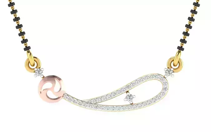 Women Necklace 3dm STL FBX OBJ Render Details