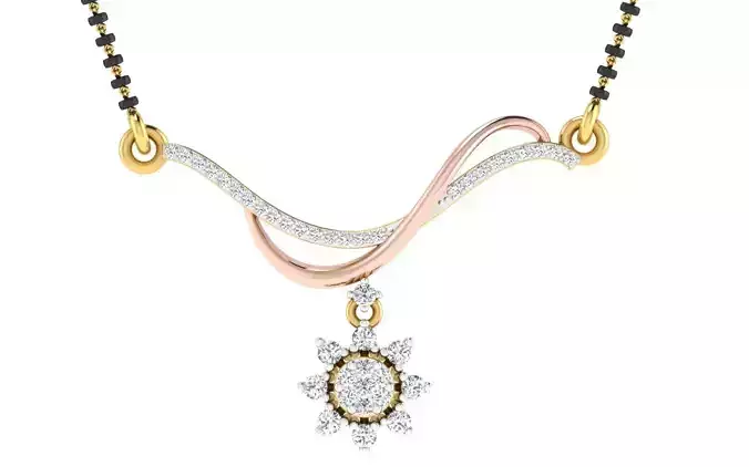 Women Necklace 3dm STL FBX OBJ Render Details