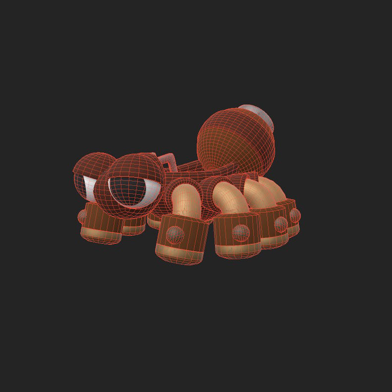 GunBound Nak Machine 3D model_4