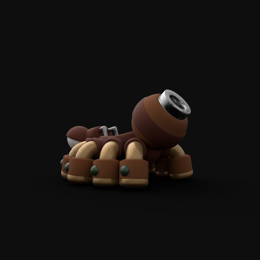 GunBound Nak Machine 3D model_2