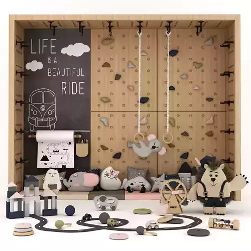 toys and furniture set 