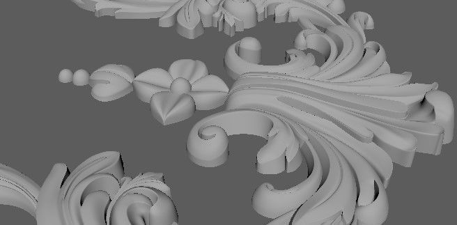 dekor ornament 3D model_3